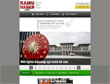 Tablet Screenshot of kamuhaber.com